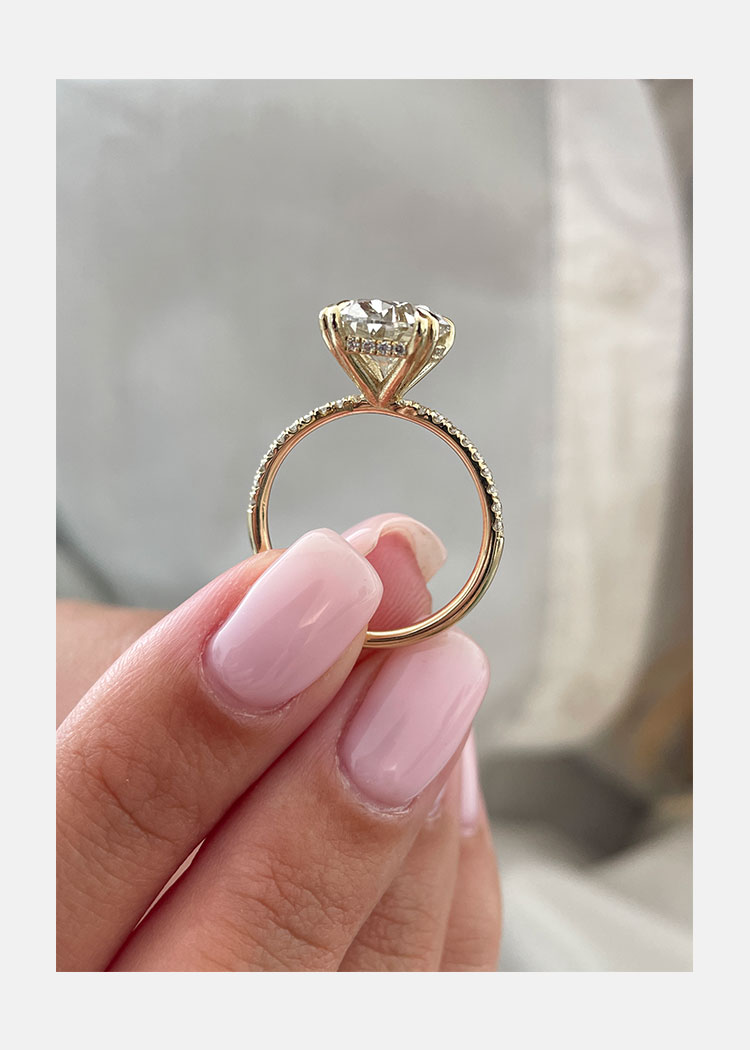 gold for my engagement ring